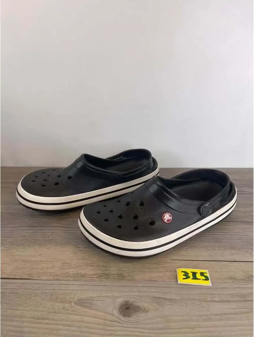 Crocs Crocband Clogs Size M9 W11 Black/White